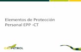 Elementos de Protección Personal EPP -CT
