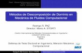 Métodos de Descomposición de Dominio en Mecánica de ...