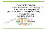 MATERIAL OPERACIONES TRIBUTARIAS (Plan de Inclusión) II ...