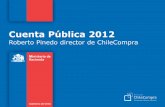 Cuenta Pública 2012 - chilecompra.cl