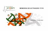 MEMORIA DE ACTIVADES 17/18 - STXBP1