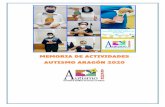 MEMORIA DE ACTIVIDADES 2019 autismo aragon