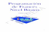 Programación de Francés Nivel Básico