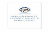 PLAN NACIONAL DE ERRADICACIÓN DE LA MORA JUDICIAL