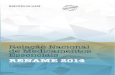 Relacao Nacional Medicamentos Essenciais - RENAME 2014