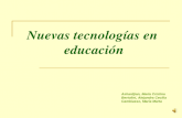 Nuevas tecnolog­as en educaci³n Ashardjian, Mar­a Cristina Bertolini, Alejandra Cecilia Cambiasso, Mar­a Marta
