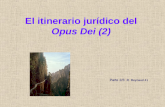El itinerario jur­dico del  Opus Dei (2)