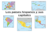 Los paises hispanos y sus capitales. M©xico, Am©rica Central, El Caribe