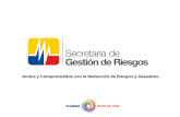 Secretaría de Gestión del Riesgos, Ecuador