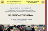 IV Seminario Internacional  Propuestas de Aprendizajes con Nuevas Tecnolog­as de la Informaci³n y Comunicaci³n