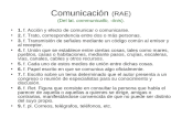 Teor­a de la comunicaci³n: Comunicaci³n