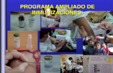 PROGRAMA AMPLIADO DE INMUNIZACIONES.  El Programa Ampliado de Inmunizaciones (PAI) es una acción conjunta de las naciones del mundo, de la Organización.