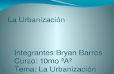 La urbanizaci³n