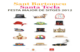 Festa Major i Santa Tecla Sitges 2012