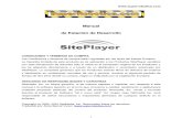 Manual Programacion Site Player S310265
