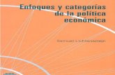 Enfoques y categorías de la política económica - Samuel Lichtensztejn