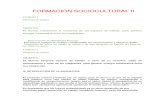 FORMACIÓN SOCIOCULTURAL II