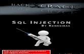 Hack x Crack SQLinjection