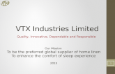 VTX Presentation  2015