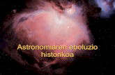 Astronomiaren eboluzioa