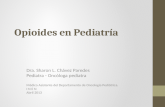 Opioides en Pediatr­a