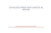 Lista de Precios Mayoristas (Marzo 2008)
