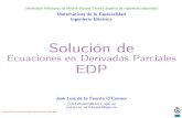 Clase Solucion Ecuaciones Derivadas Parciales 2013