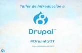 Intro a Drupal 8: Drupal Global Training Day