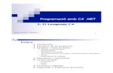 Programaci³ amb C# - users.dsic.upv. jlinares/csharp/Tema 3.pdf  Funciones y M©todos! Depuraci³n