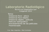 Laboratorio radiol³gico