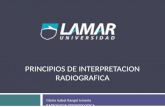 Interpretacion radiografica