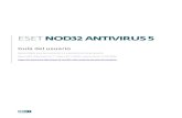ESET NOD32 Antivirus - ESET NOD32 ANTIVIRUS 5 Gu£­a del usuario (desarrollada para las versiones 5.2