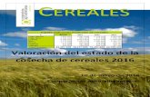 CEREALES - Cooperativas Agro- .CEREALES Valoración del estado de la cosecha de cereales 2016 10