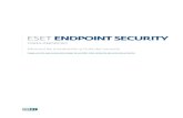 ESET Endpoint .3 1. Instalaci³n de ESET Endpoint Security Para instalar ESET Endpoint Security para