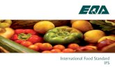 International Food Standard IFS - EQA .global de oficinas localizadas en Alemania, Francia, Italia,