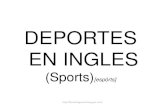 DEPORTES EN INGLES -   .DEPORTES EN INGLES (Sports) [esp³rts]   Rings [rings] -> Anillas