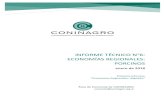informe TÉCNICO N°6: Economías Regionales: .ÁREA DE ECONOMÍA DE CONINAGRO 1 Informe Técnico