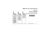 Serie VX-920E - .Serie VX-920E Manual de instrucciones 1 Enhorabuena Tiene en sus manos una valiosa