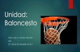 Unidad: Baloncesto .Historia del baloncesto James Naismith (Profesor Canadiense) Universidad de Springfield