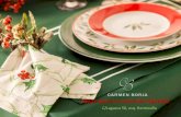 Ideas para tu mesa de Navidad - .Verdes, Granates, Rojos Los colores de la Navidad en tu mesa Individual