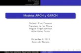 Modelos ARCH y GARCH jortega/MaterialDidactico/ST2013/Modelo_ARC  es un proceso de ruido blanco,