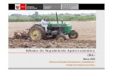 Informe de Seguimiento Agroeconómico (ISA) - .Informe de Seguimiento Agroeconómico (ISA) ... producción