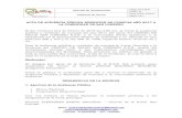 ACTA DE AUDIENCIA PBLICA RENDICION DE CUENTAS .propuestas y preguntas mediante un formato que se