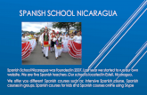 SPANISH COURSES IN NICARAGUA
