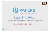 Nueva App Burn the Meal para i.Concept by BH Fitness: Descubre sus mltiples posibilidades de uso