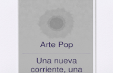 Pop art: Presentaci³n