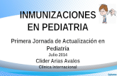 Inmunizaciones en Pediatr­a