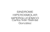 SINDROME HIPEROSMOLAR HIPERGLUCÉMICO
