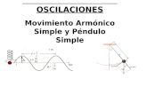 Movimiento arm³nico simple y pendulo simple
