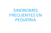 Sindromes en Pediatr­a